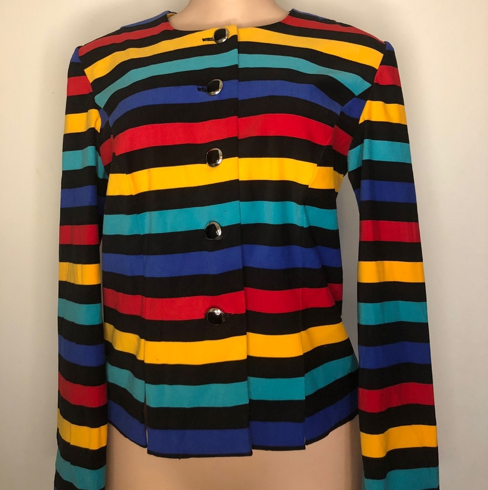 Striped blazer